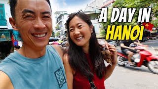 🇻🇳 Full Day Exploring HANOI Most Livable City in Vietnam [upl. by Clute]