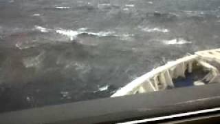 Newfoundland ferry in massive waves quotMUST SEEquot [upl. by Garrot568]