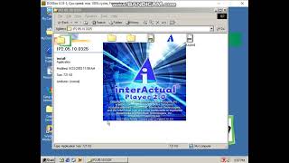 Installing InterActual Player In Windows ME In DOSBox [upl. by Dalpe429]