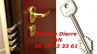 TUTO comment changer une serrure dierre atra how to change a Dierre lock [upl. by Waal24]