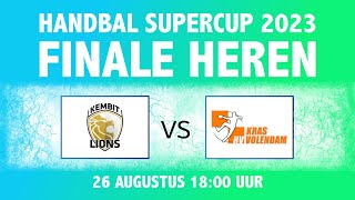 Handbal Supercup 2023  Finale Heren [upl. by Elleiram852]