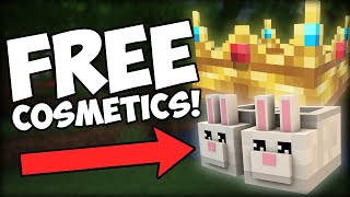 Custom COSMETICS For FREE In Minecraft [upl. by Owens]