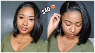 The Perfect Bob Wig Under 40  Outre Perfect Hairline Jenisse  HD Lace Front Synthetic Wig [upl. by Gaughan316]