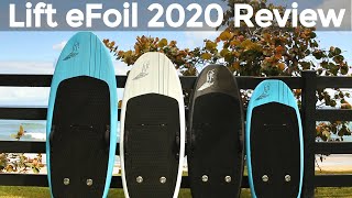 Lift eFoil 2020 Review Electric Flying Surfboard [upl. by Siward]