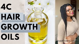 7 Best Oils for Natural 4c Hair Growth IGBOCURLS [upl. by Babara96]