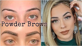 My Ombre Powder Brow Experience  Pricing amp Healing Process [upl. by Aisanat133]