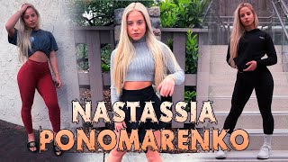 Nastassia Ponomarenko Workout [upl. by Airenahs]