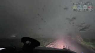 Footage inside of a violent tornado with TIV2 [upl. by Suvart423]