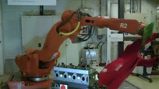 Heavy industrial robot collision [upl. by Chill690]