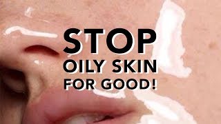 How To Control Oily Skin • Regulate Sebum Production FOR GOOD [upl. by Henghold148]