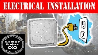 How To Install Electrical From Start to Finish  Basement Renovation DIY [upl. by Aremihc]