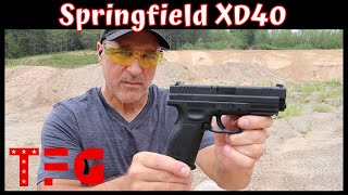 Springfield XD40 Range Review  TheFirearmGuy [upl. by Averat]