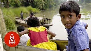 During Floods Floating Schools Bring the Classroom to Students [upl. by Helaina]