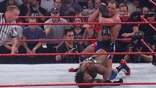 FULLLENGTH MATCH  Raw  Booker T vs Kurt Angle  World Heavyweight Championship [upl. by Dremann50]