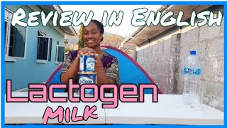 LACTOGEN BABY MILK PRODUCT REVIEW ENGLISH [upl. by Garfinkel]