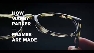 How Warby Parker Frames Are Made [upl. by Fabrianna904]