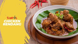 Chicken Rendang SIMPOL [upl. by Ennayllek]