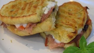 Authentic Italian Panini  Cooking Italian with Joe [upl. by Cheatham]