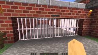 1710 Minecraft Mod Showcase Malisis Doors Mod Garages Sliding Doors and More [upl. by Alarice856]