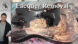 How to remove a lacquer finish [upl. by Aket]