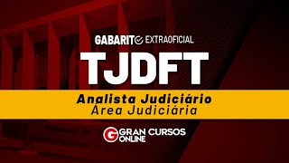 Concurso TJDFT  Gabarito Extraoficial  Analista Judiciário  Área Judiciária [upl. by Rheims]