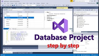 How to Create a Database Project in Visual Studio [upl. by Aerahs]