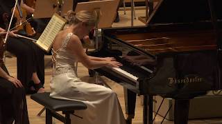 Beatrice Berrut performing WAMozart  Piano Concerto No27 in BFlat Major KV595 [upl. by Eden809]