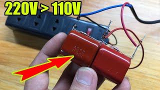 Simple convert 220V to 110V [upl. by Suiratnauq310]