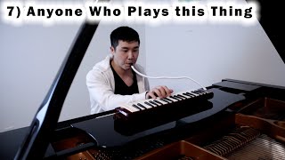 Top 15 Annoying Pianists [upl. by Annaoy]