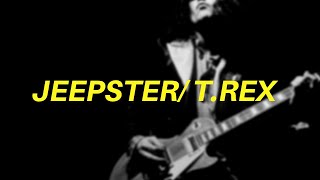 Jeepster by TRex  Guitar Lesson [upl. by Anayaran]