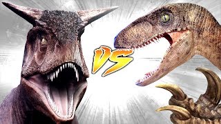 CARNOTAURUS VS UTAHRAPTOR Who Would Win [upl. by Lotta]