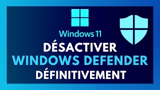 COMMENT DÉSACTIVER WINDOWS DEFENDER SUR WINDOWS 11 DÉFINITIVEMENT  Sécurité Windows [upl. by Nooj885]