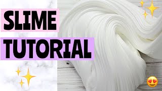 HOW TO MAKE SLIME Simple amp Easy Slime Recipe  2 Minute Easy Slime Tutorial Glue and Borax Slime [upl. by Paine]