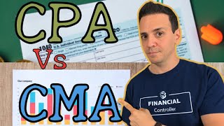 CPA vs CMA Certificate  What Are The Differences and How To Choose [upl. by Adnauqahs]