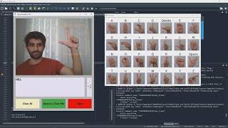 Real Time Sign Language Alphabet Recognition [upl. by Yseulte479]