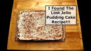 Jello Pudding Cake  Bringing Back A Classic Favorite [upl. by Gelasias748]