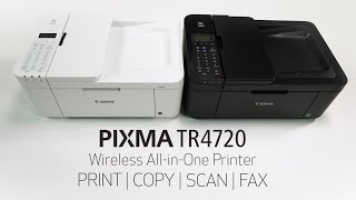 Meet the Canon PIXMA TR4720 Wireless AllinOne [upl. by Nomyad]