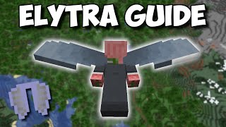 How To Get amp Use ELYTRA In Minecraft  The Ultimate Elytra Guide [upl. by Llemrej]