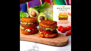 The Meatless Farm  Crispy Sweet Potato Hash Brown Burger [upl. by Ever847]