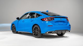 2022 Honda Civic Hatchback FIRST LOOK  MotorTrend [upl. by Aeslek]