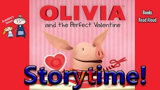 OLIVIA AND THE PERFECT VALENTINE Read Aloud  Valentines Day Book  Bedtime Story Read Along Books [upl. by Mohandas790]