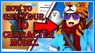 How to get your 3D character model on Roblox [upl. by Adehsor770]