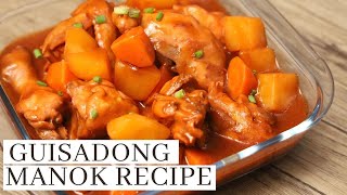 GUISADONG MANOK  Easy Pinoy Chicken Recipes [upl. by Beutler40]