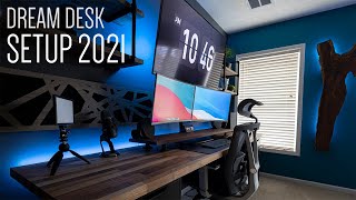 Ultimate Dream Desk Setup Build  8ft Desk  IKEA  Custom [upl. by Fleisher]