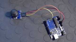 How to connect and use an Analog Joystick with an Arduino  Tutorial [upl. by Hilton545]