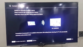 How to Connect Laptop Screen with Smart TV without HDMI  2019 [upl. by Abbott]