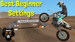 Best Beginner Settings  Mx Bikes [upl. by Basil476]