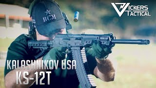 Kalashnikov USA KS12T 4k [upl. by Asha]