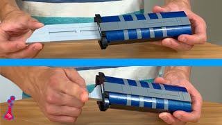 How To Build a LEGO Retractable Knife [upl. by Arahsit]