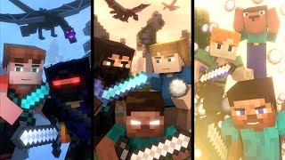 Skywars FULL TRILOGY Minecraft Animation Hypixel [upl. by Atalayah832]